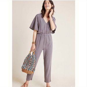 Anthropologie Cloth & Stone Jumpsuit w/ Flowy Short Sleeves Women’s XL